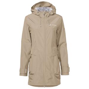 Vaude - Women's Skomer Parka II - Lange jas, beige