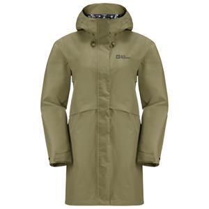 Jack Wolfskin Funktionsmantel "CAPE WEST COAT W", Kapuze ist fest mit der Jacke verbunden