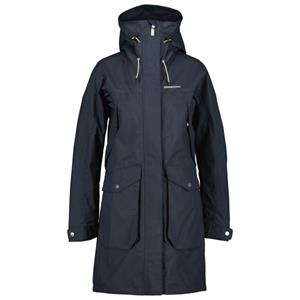 Didriksons  Women's Thelma Parka 10 - Lange jas, blauw