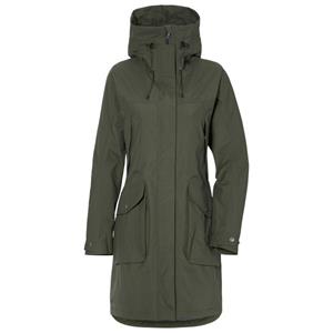 Didriksons  Women's Thelma Parka 10 - Lange jas, olijfgroen