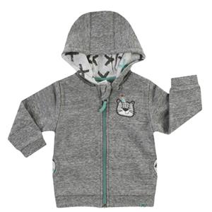 JACKY Hooded jack LEOPARDY antraciet-mêlee