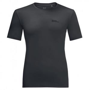 Jack Wolfskin  Tech Tee - Sportshirt, zwart/grijs