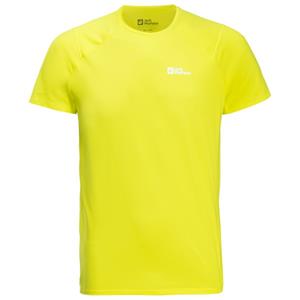 Jack Wolfskin  Prelight Chill T - Sportshirt, geel