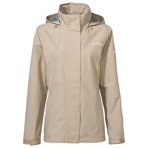 Vaude  Women's Rosemoor Jacket II - Regenjas, beige