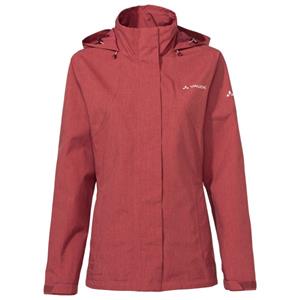 Vaude  Women's Rosemoor Jacket II - Regenjas, rood