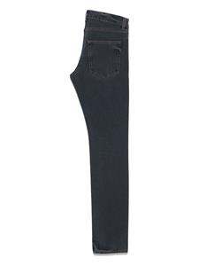 saintlaurent Saint Laurent Jeans met logoknoop - Zwart
