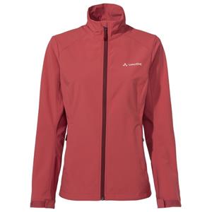Vaude - Women's Hurricane Jacket IV - Softshelljack, rood