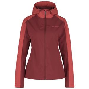 Vaude - Women's Itri Hoody Jacket - Softshelljack, rood
