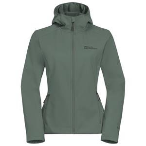 Jack Wolfskin  Women's Bornberg Hoody - Softshelljack, groen