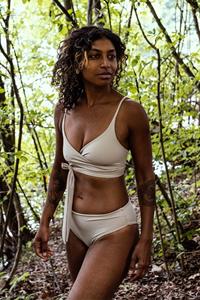 Anekdot Damen vegan Lin Bikini Top Mosaik