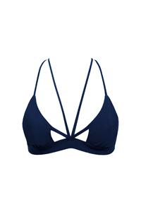 Anekdot Damen vegan Nova Bikini-Oberteil Navy