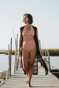 Anekdot Damen vegan Versatile Bikini-Oberteil Blush
