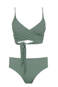 Anekdot Damen vegan Bikini Lin + Core Salbei
