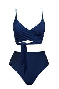 Anekdot Damen vegan Lin + Skyline High Navy