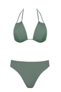 Anekdot Damen vegan Bikini Low Versatile + Skyline Slim Sage