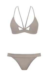 Anekdot Damen vegan Bikini Set Nova & Cheeky Mosaic Beige