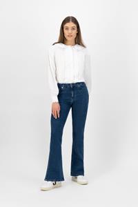 MUD Jeans Damen vegan Isy Flared Jeans - Stone Indigo