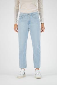 MUD Jeans Damen vegan Jeans Cropped Mimi Hellblau