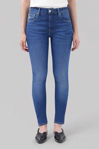 MUD Jeans Damen vegan Skinny Jeans Skyler Reines Blau