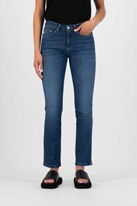 MUD Jeans Damen vegan Jeans Straight Faye Stone Indigoblau