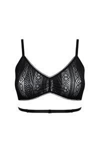 Anekdot Damen vegan Bralette Darling Überkreuzter Niedriger Rücken