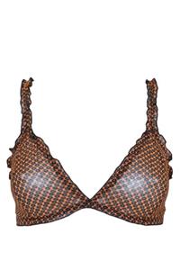 Anekdot Damen vegan Cayenne-Bralette Orange