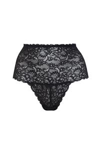 Anekdot Damen vegan New Moon High Höschen Schwarz