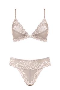 Anekdot Damen vegan Slip Set Ether Cream