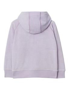 burberrykids Burberry Kids Hoodie met rits - Paars