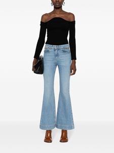 stellamccartney Stella McCartney Falabella flared jeans - Blauw