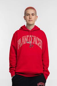 Plant Faced Clothing Damen vegan Kapuzenpulli Kirsche Rot