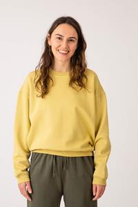 MATONA Damen vegan Sweatshirt Light Citrona Gelb