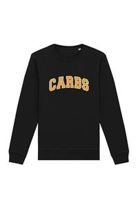 Oat Milk Club Damen vegan Sweatshirt Carbs Schwarz