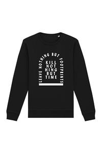 Oat Milk Club Damen vegan Sweatshirt Kill Nothing But Time Schwarz