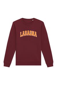 Oat Milk Club Damen vegan Sweatshirt Lasagna Bordeaux