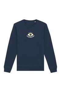 Oat Milk Club Damen vegan Sweatshirt Earthling Navy