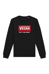 Oat Milk Club Damen vegan Sweatshirt Off The Meat Schwarz