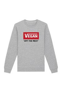 Oat Milk Club Damen vegan Sweatshirt Off The Meat Grau