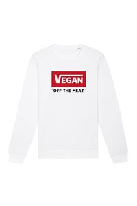 Oat Milk Club Damen vegan Sweatshirt Off The Meat Weiß