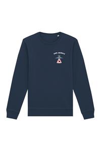 Oat Milk Club Damen vegan Sweatshirt Save Animals Navy