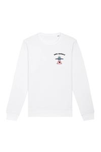 Oat Milk Club Damen vegan Sweatshirt Save Animals Weiß