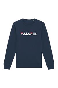 Oat Milk Club Damen vegan Sweatshirt Falafel Navy