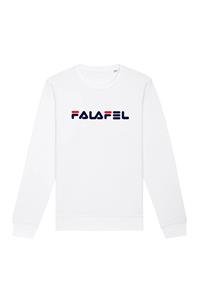 Oat Milk Club Damen vegan Sweatshirt Falafel Weiß