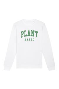 Oat Milk Club Damen vegan Sweatshirt Plant Based Weiß