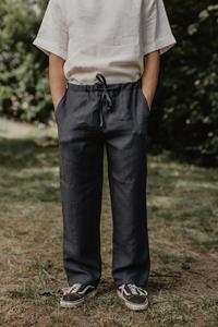 AmourLinen Herren vegan Leinenhose Adonis Dusty Rose