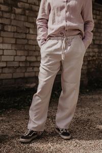 AmourLinen Herren vegan Leinenhose Adonis Creme