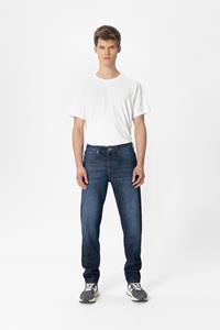 MUD Jeans Herren vegan Jeans Extra Easy 3d Aged Blau
