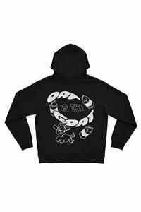 Plant Faced Clothing Herren vegan Hoodie Oat Is The Goat Schwarz