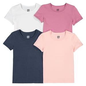 LA REDOUTE COLLECTIONS Set van 4 onderhemdjes