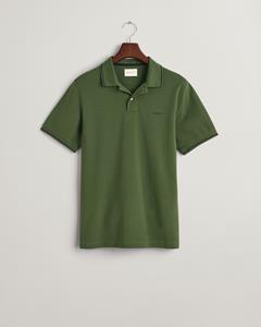 Gant Men Piqué poloshirt met randdetails